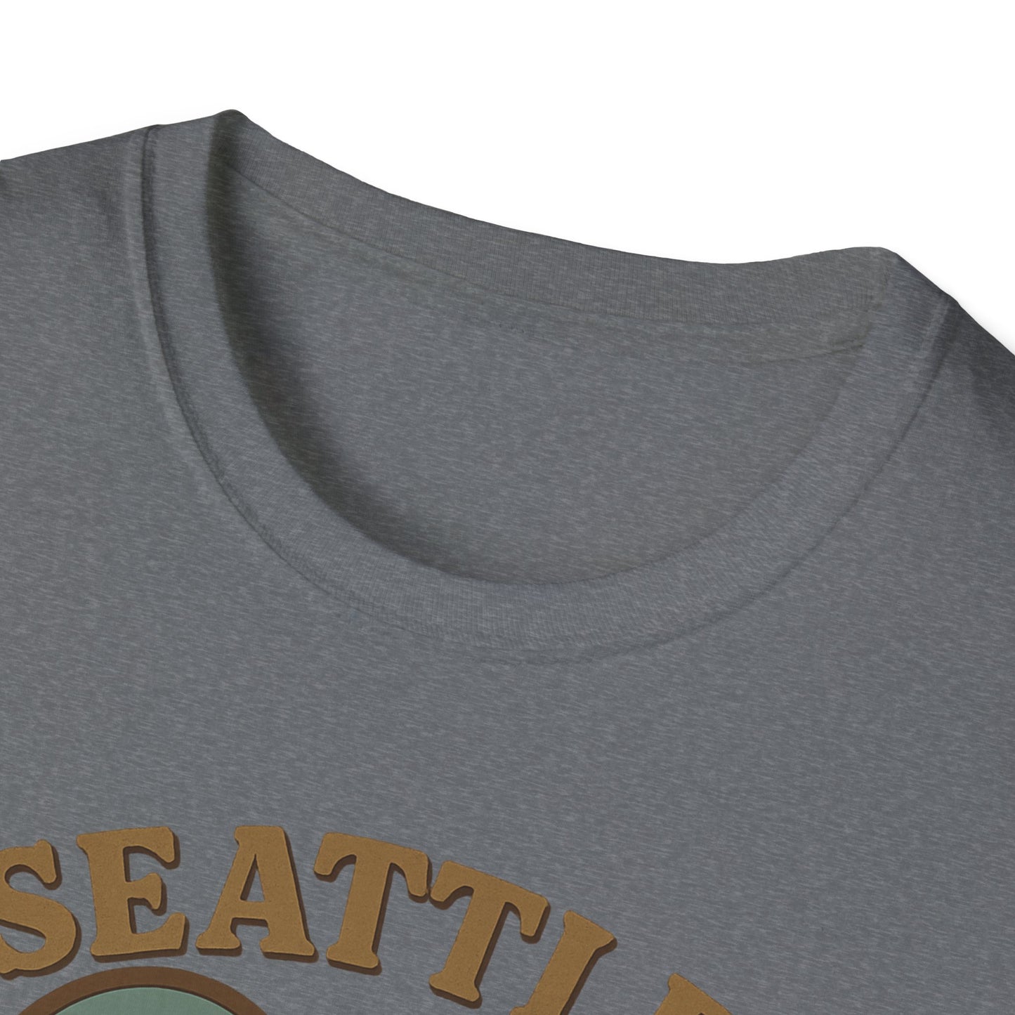 Feel the Seattle Love with This Quirky Space Needle Heartbeat Tee for Adventurous Souls