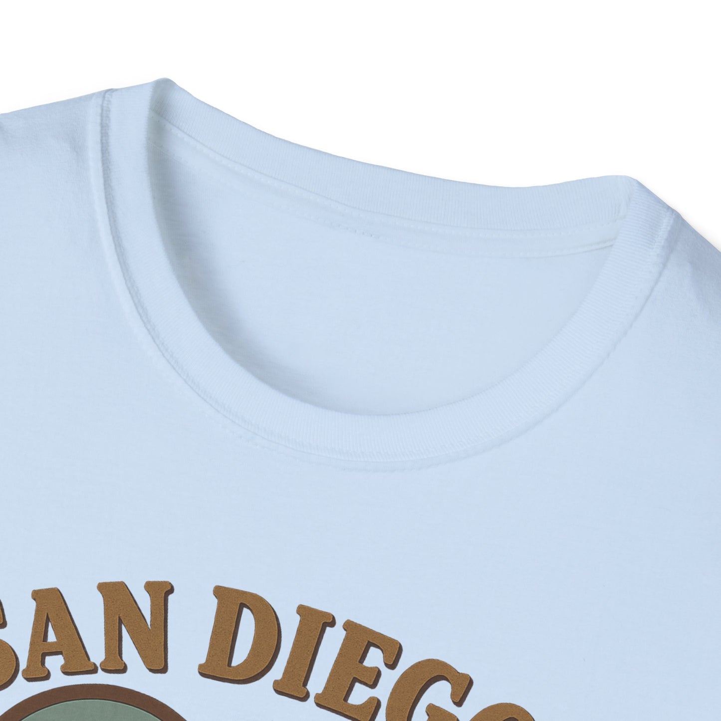 Fall in Love with San Diego Vibes: Unisex Gildan Soft Tee