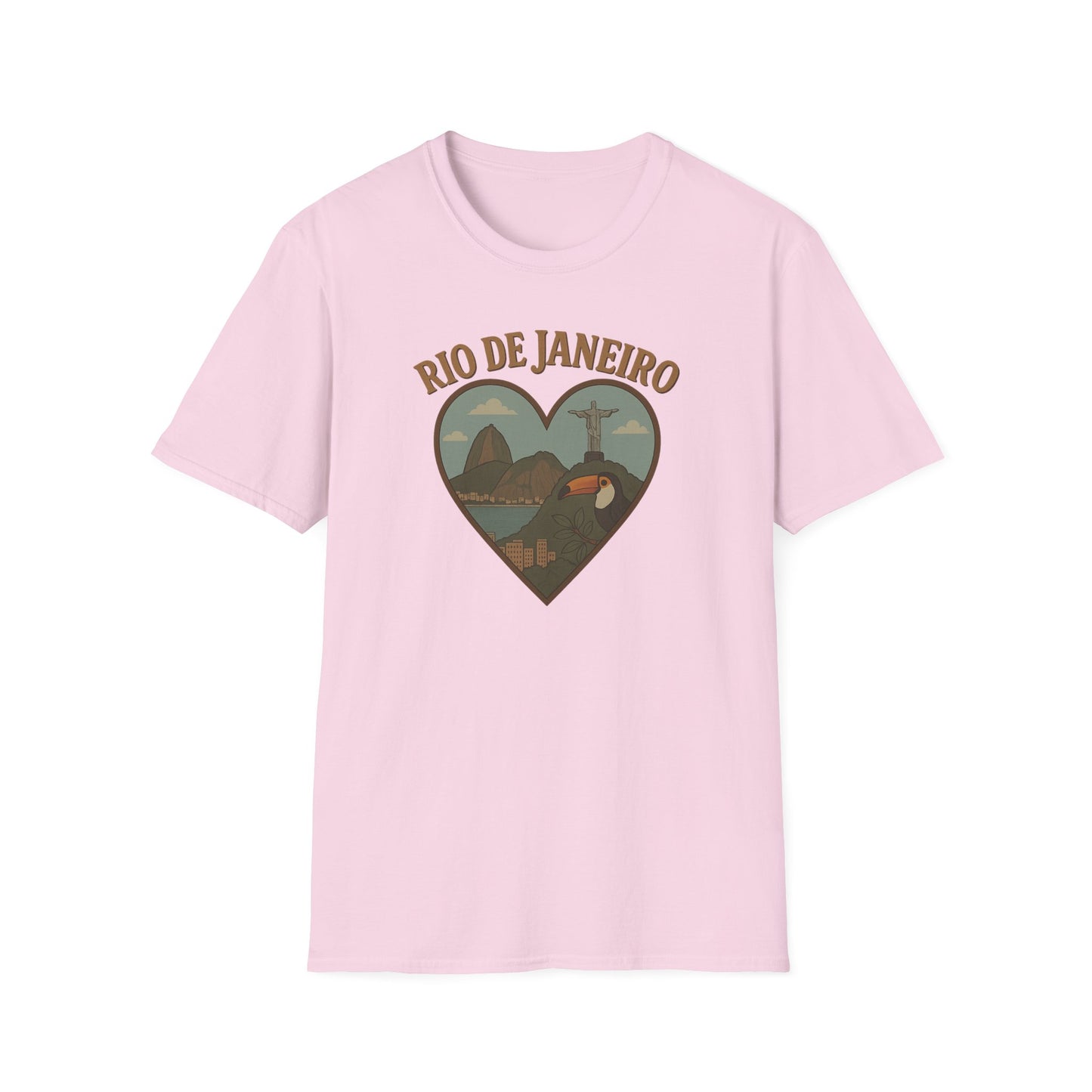 Summon Rio De Janeiro's Heartbeat with Our Whimsical Toucan Love Tee