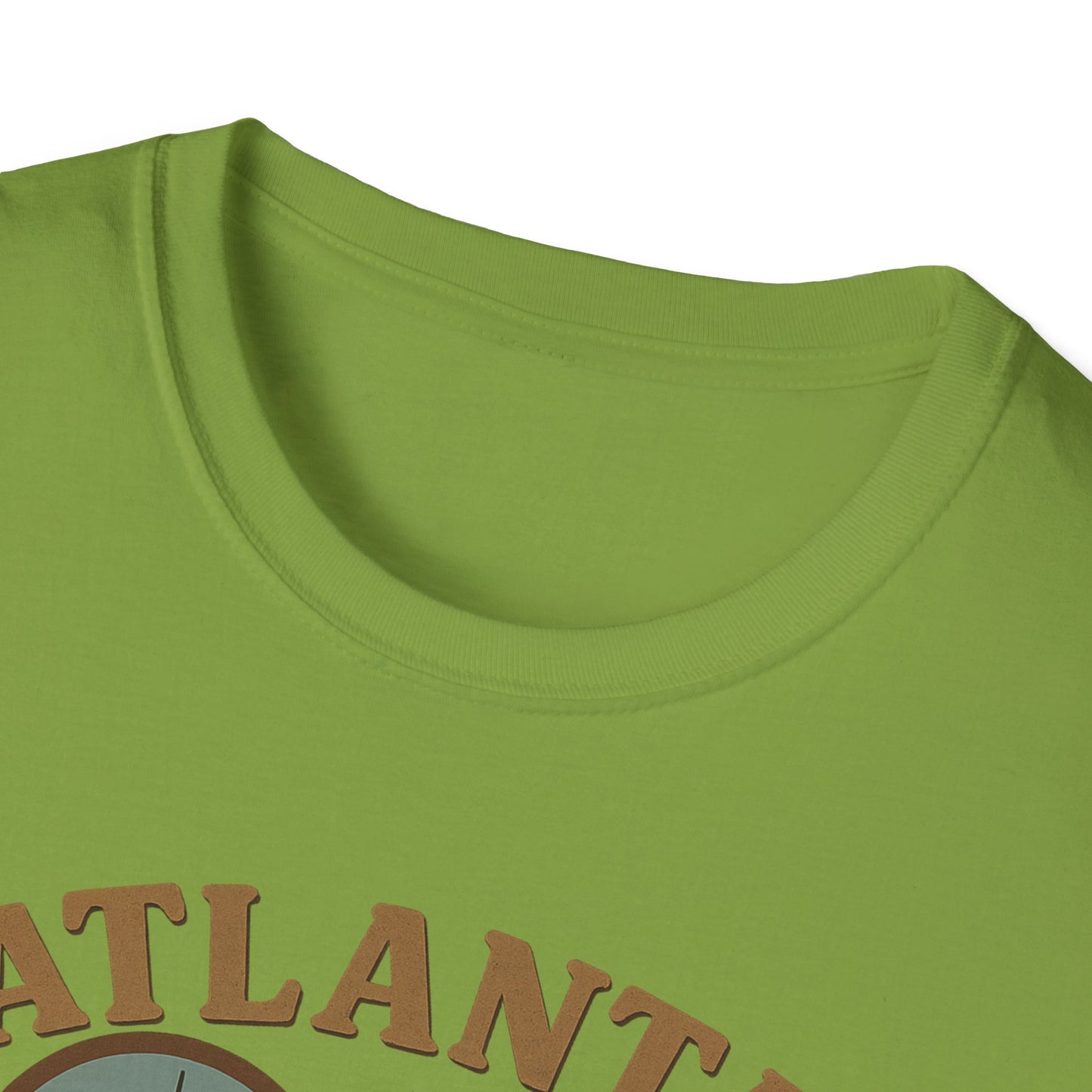 Fall in Love with Atlanta's Peachy Urban Charm on Gildan 64000 T-Shirt