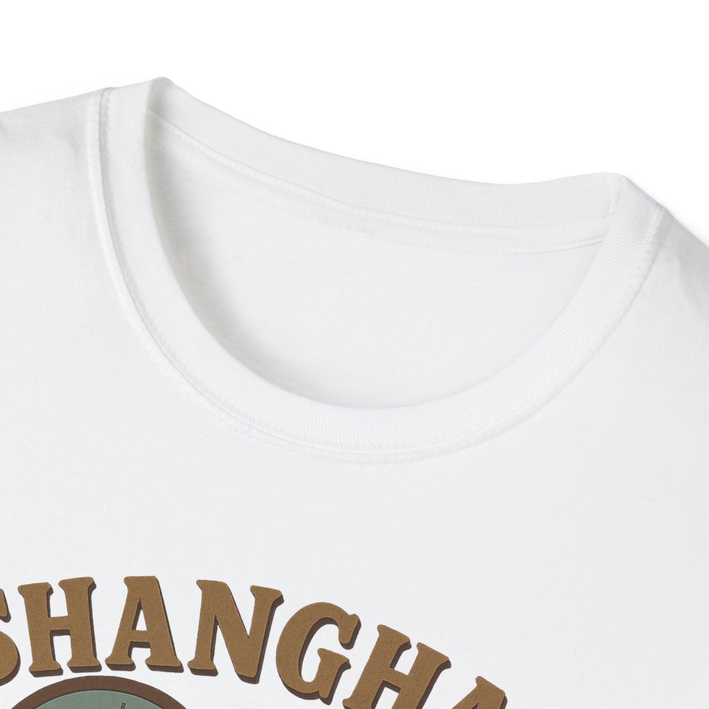 Feel the Love with our Shanghai Cityscape Heart Tee – Stylish, Soft, and Unisex Perfection!