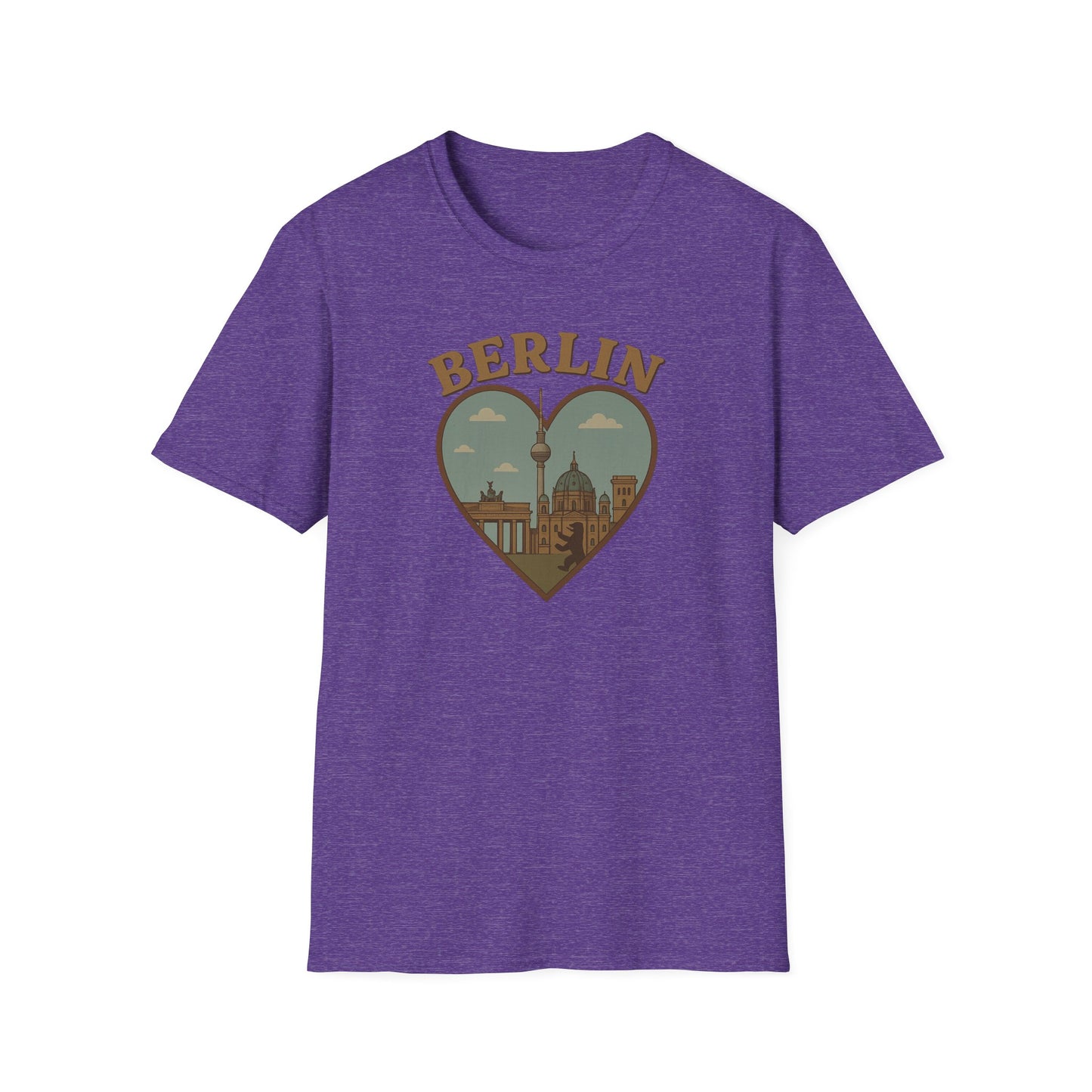 Berlin Love Affair Tee - Unisex Soft and Iconic Berlin Gift Shirt