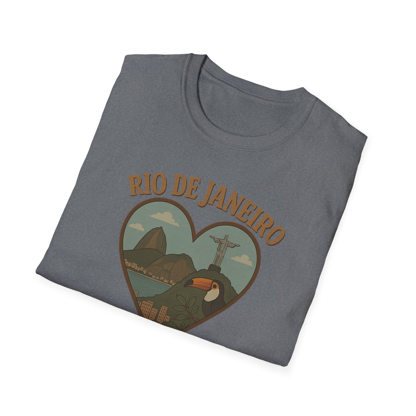 Summon Rio De Janeiro's Heartbeat with Our Whimsical Toucan Love Tee