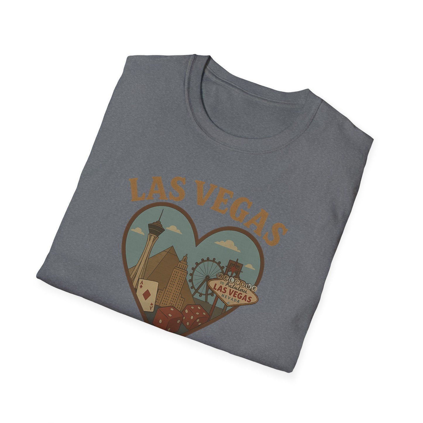 Embrace the Chaos in Style with this Soft, Unisex Las Vegas Adventure T-Shirt
