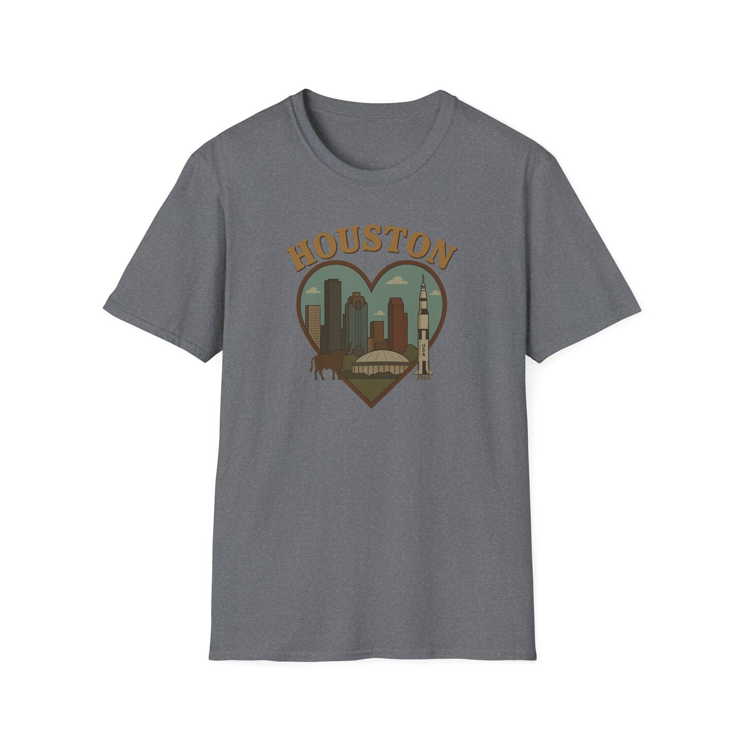 Blast Off to Adventure with Our Out-of-this-World Houston Love Tee