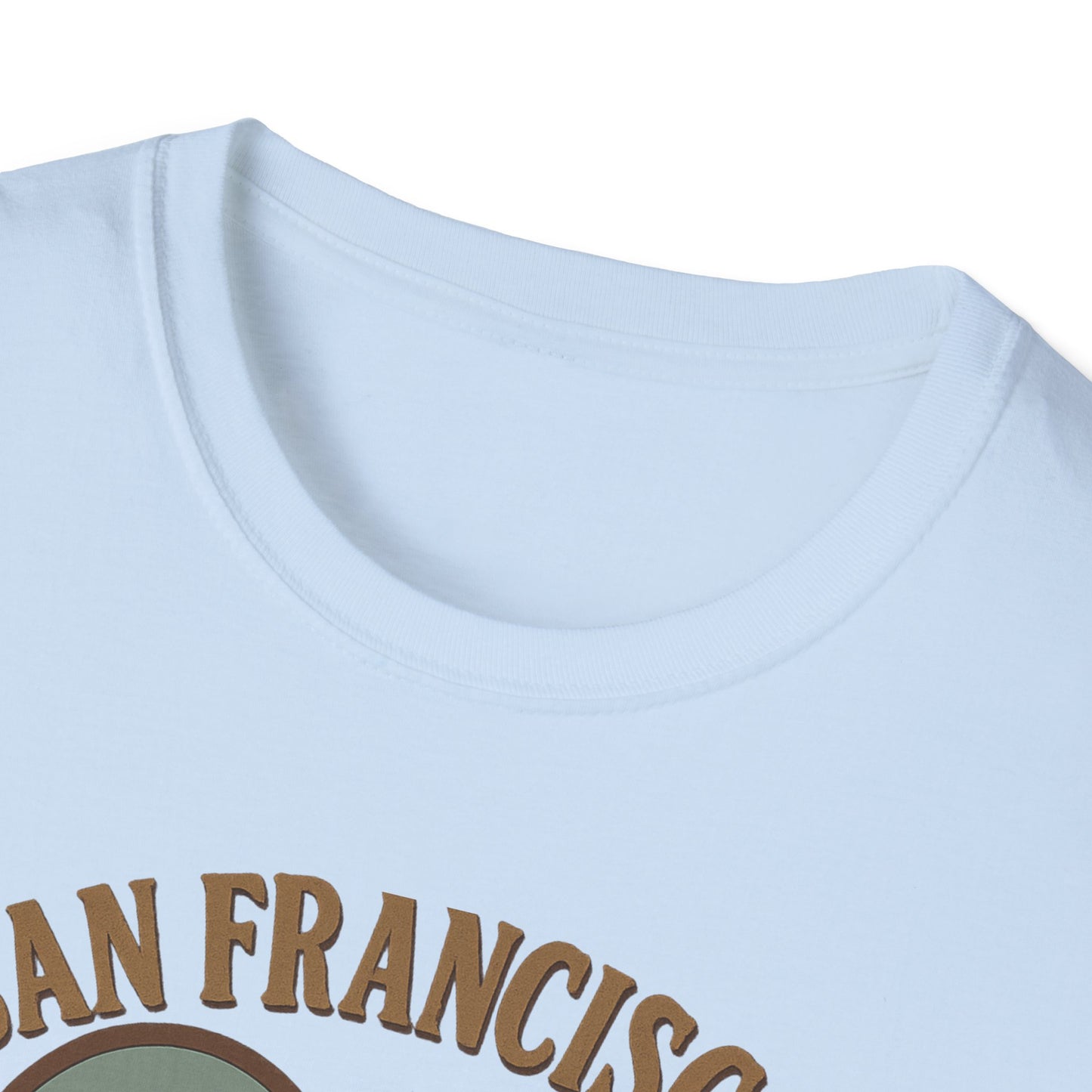 Capture Golden Bridge Vibes with Our San Francisco Heartbeat T-Shirt