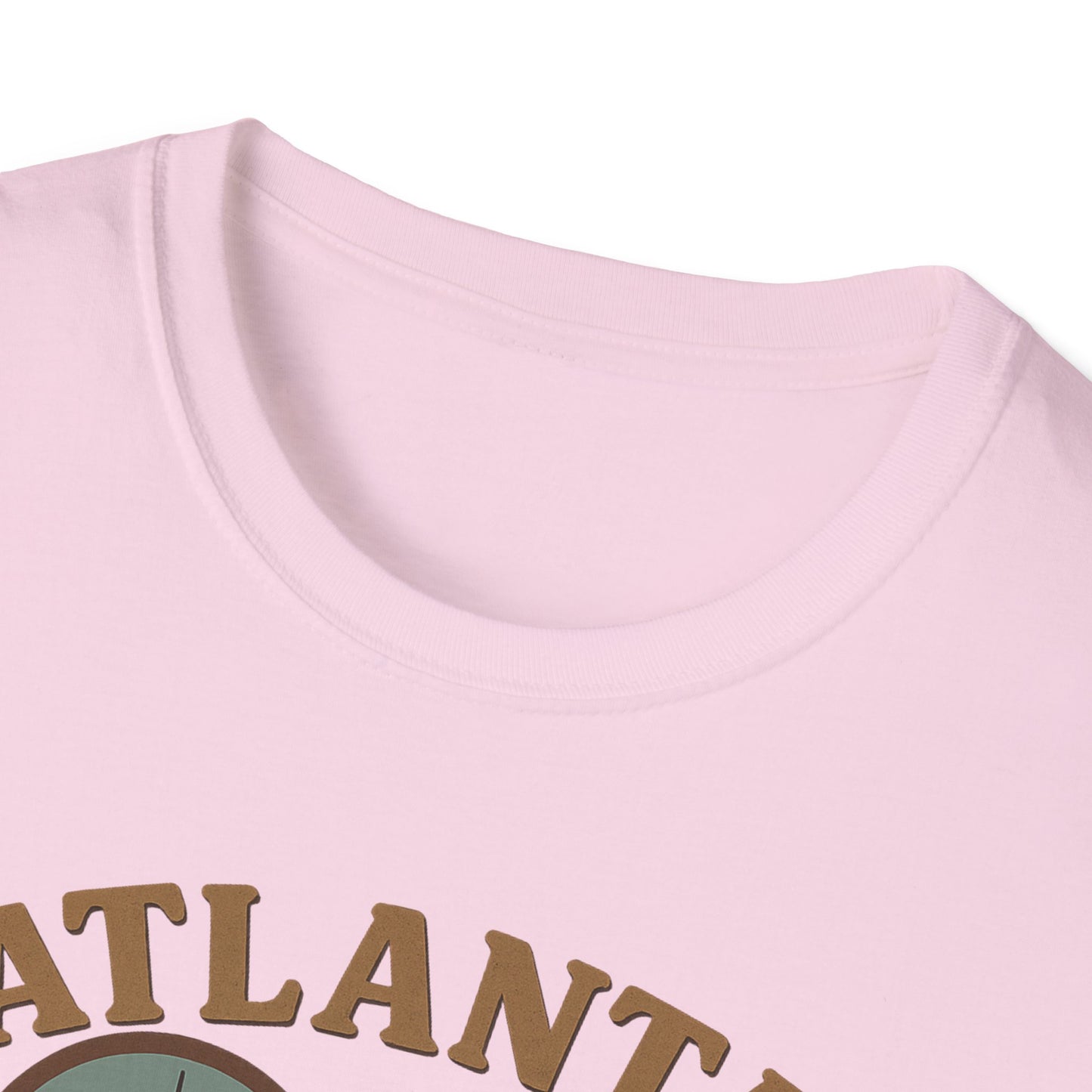 Fall in Love with Atlanta's Peachy Urban Charm on Gildan 64000 T-Shirt