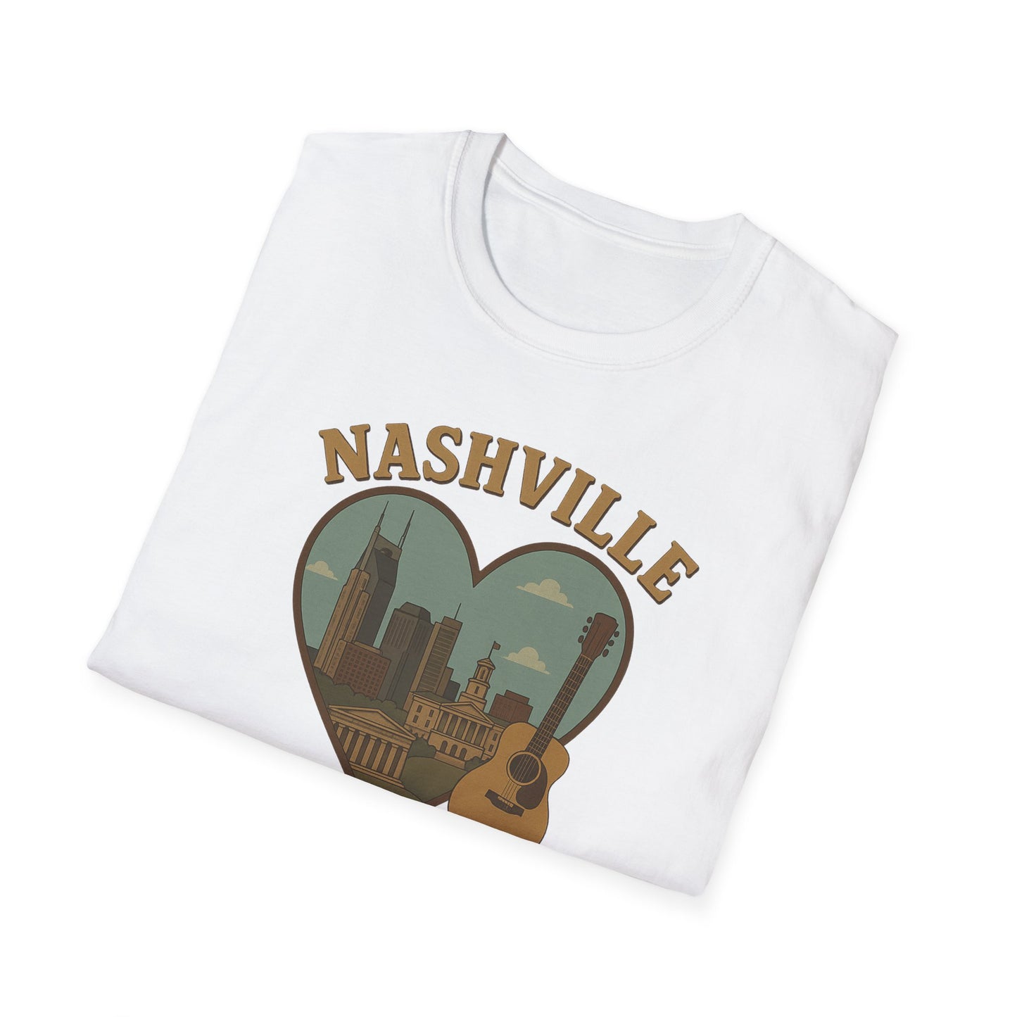 Nashville Unisex T-Shirt: Strum Your Heart to the Country Vibes Skyline