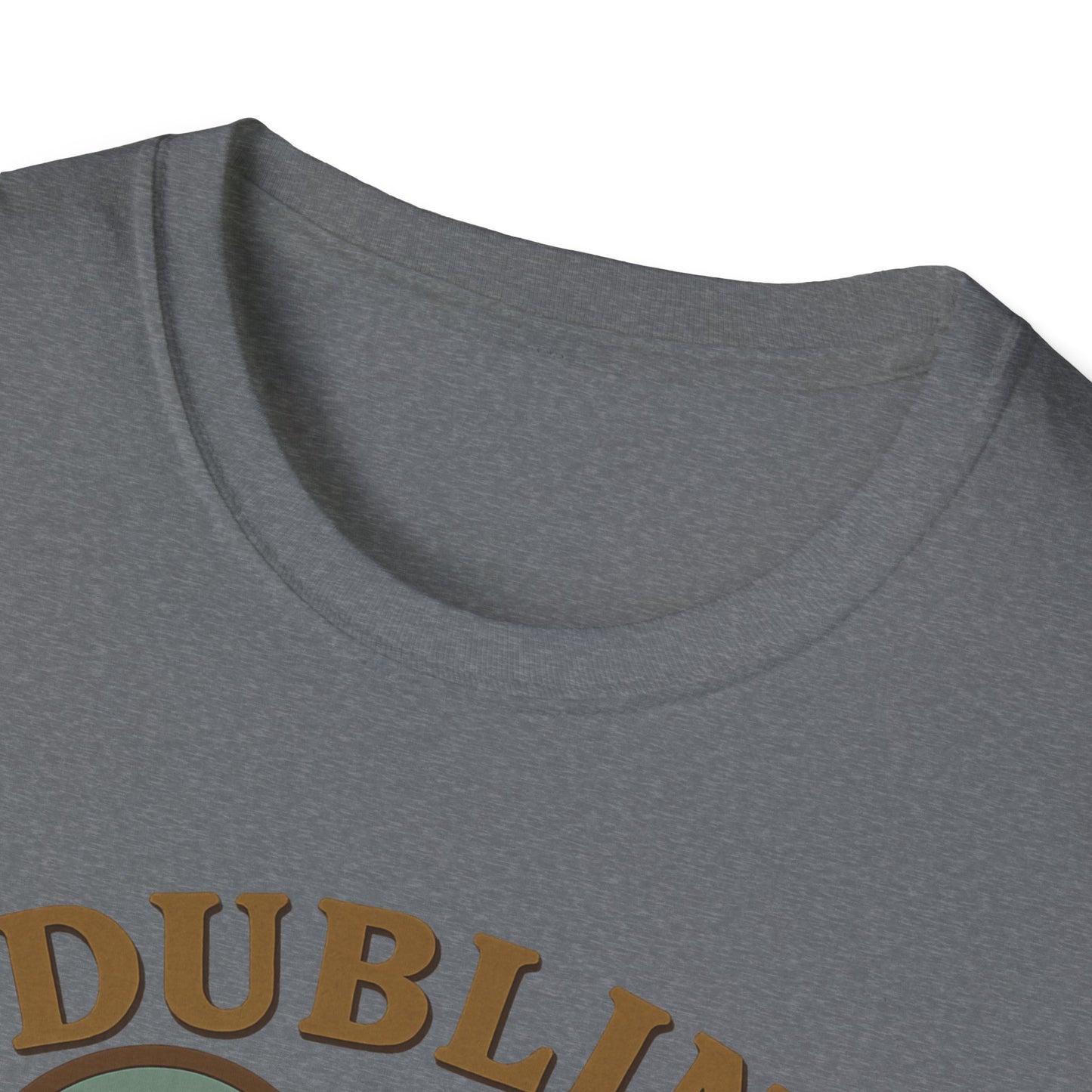 Cozy Dublin Heartbeat Shirt: Unisex Tee Celebrating Emerald Isle's Charm