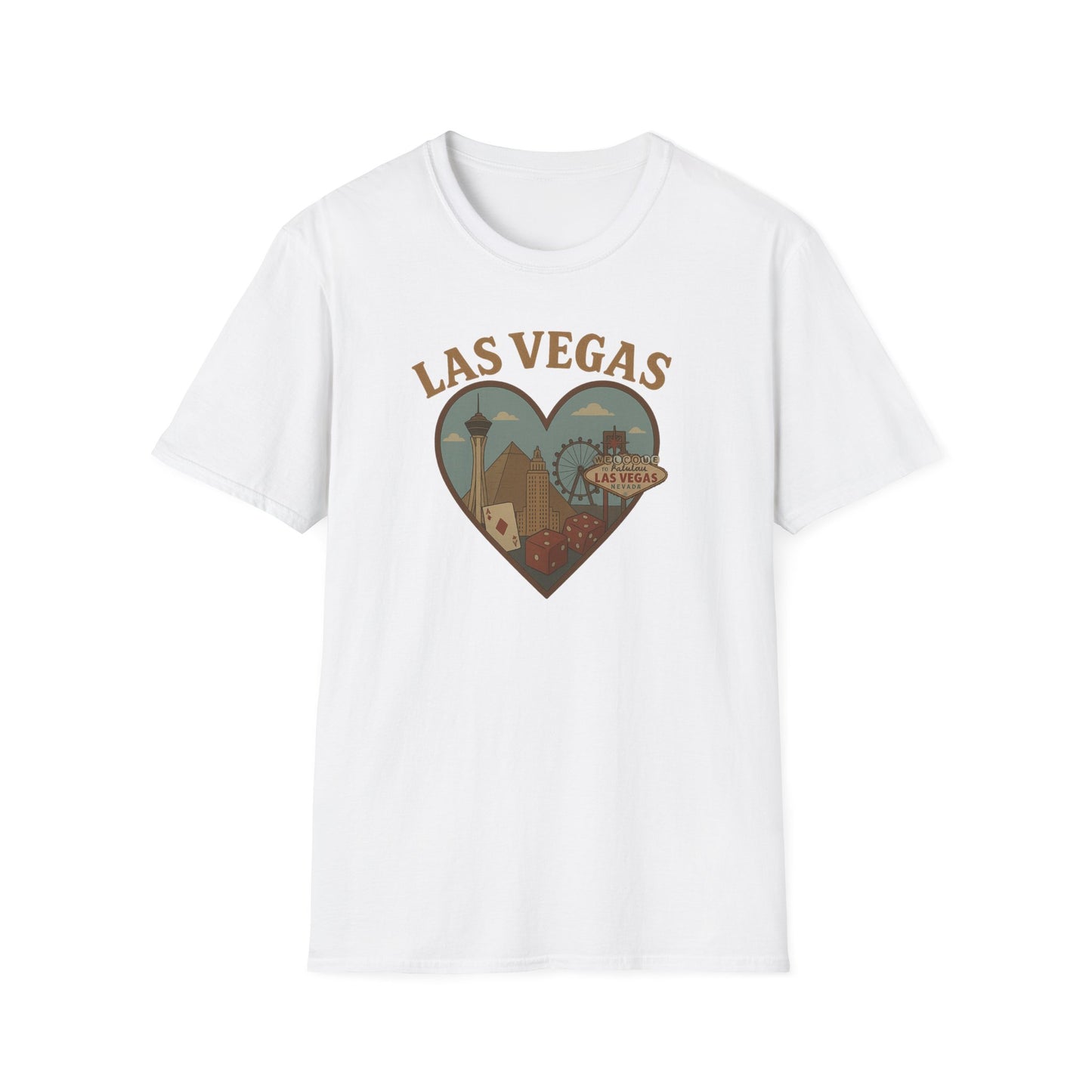 Embrace the Chaos in Style with this Soft, Unisex Las Vegas Adventure T-Shirt