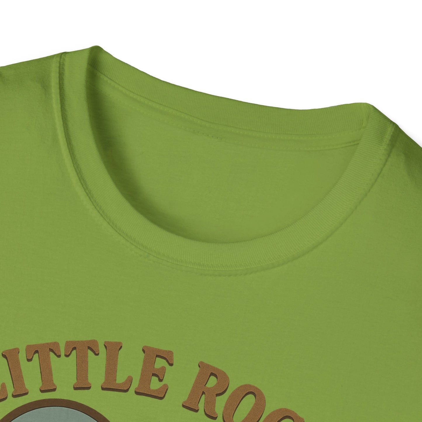 Little Rock Love Affair Graphic Tee - Embrace Arkansas Cityscape in Heart-Shaped Delight