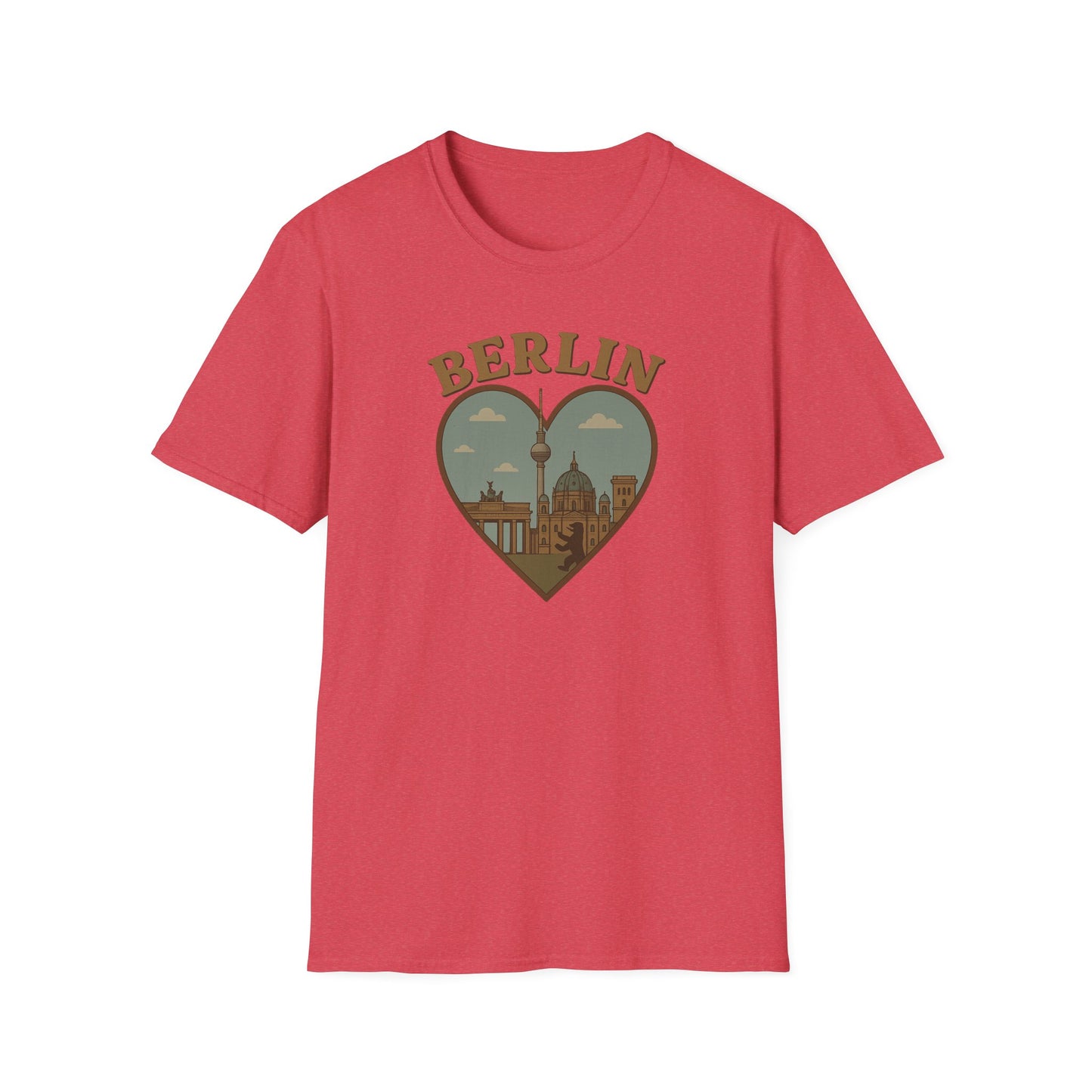 Berlin Love Affair Tee - Unisex Soft and Iconic Berlin Gift Shirt