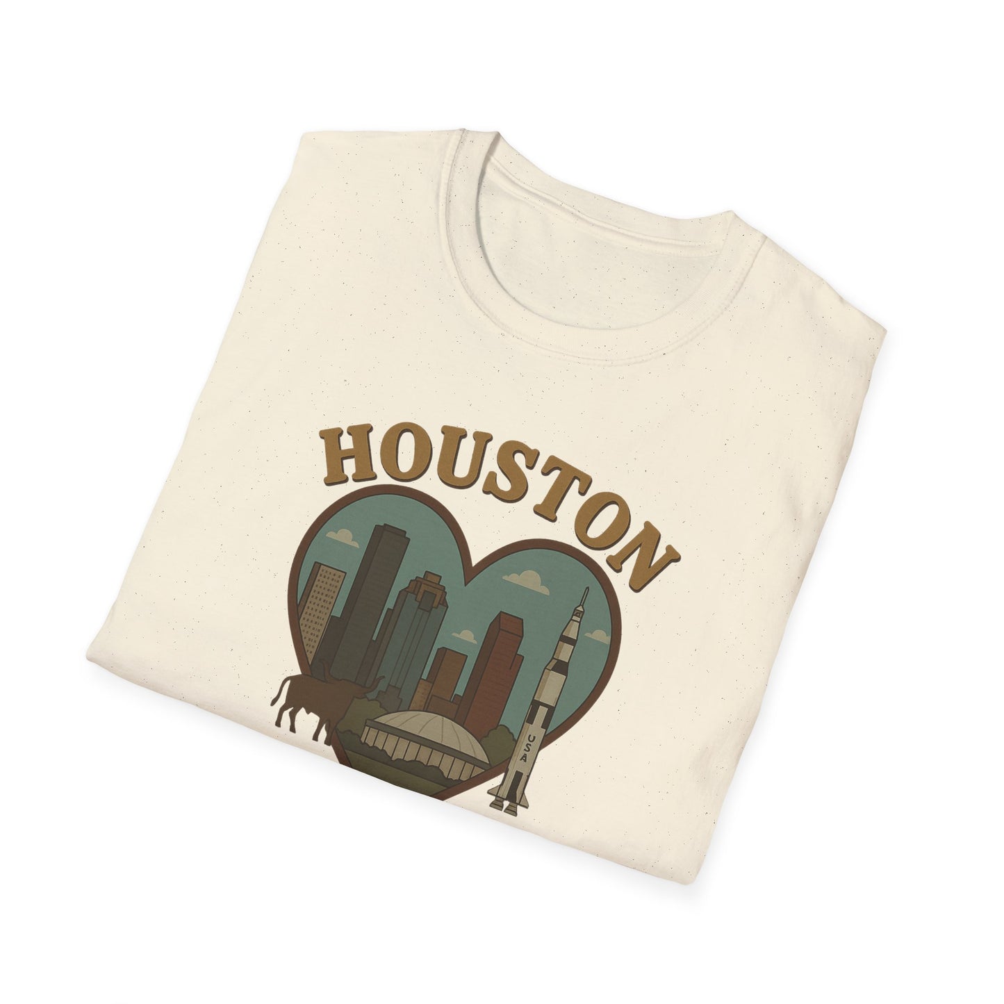 Blast Off to Adventure with Our Out-of-this-World Houston Love Tee