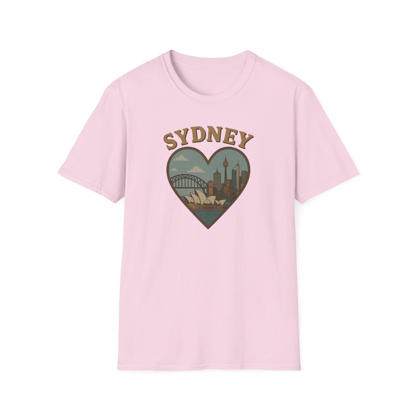 Fall in Love with Sydney: Unisex Soft Tee for the Adventurous Traveler