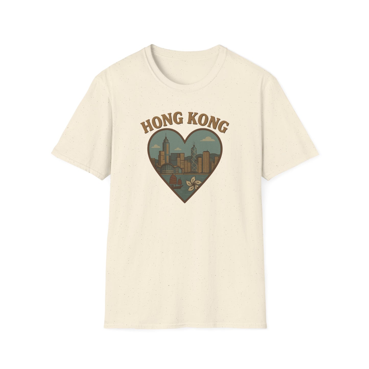 Rock the Heart of Asia with Our Vintage Hong Kong Skyline T-Shirt
