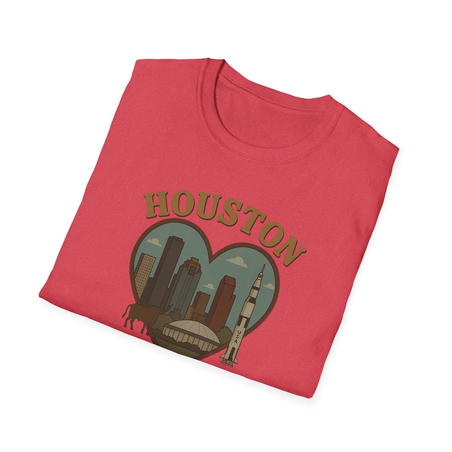 Blast Off to Adventure with Our Out-of-this-World Houston Love Tee