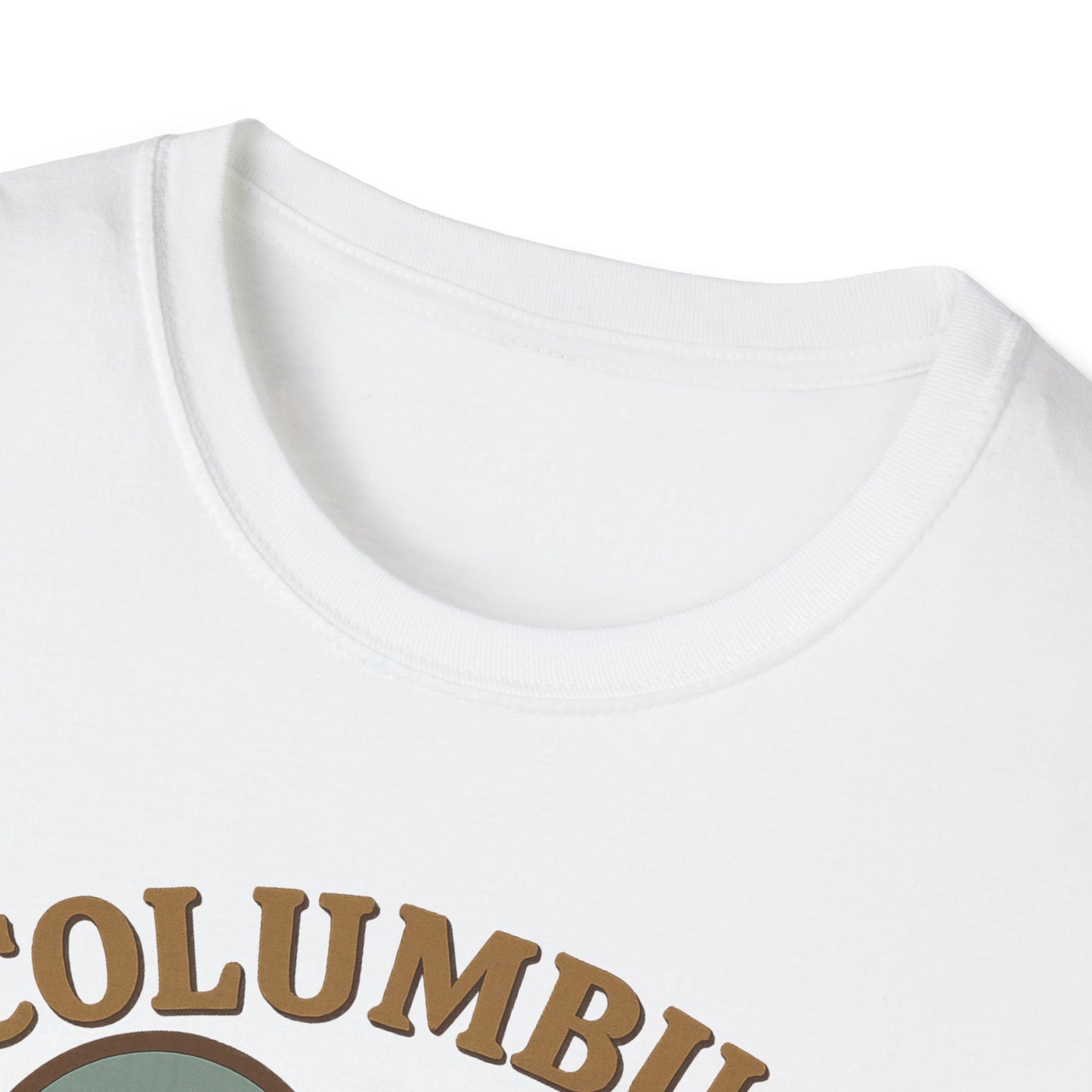 Fall in Love with Columbus: Unisex T-Shirt Celebrating Skyline, Bridges & Ohio Pride