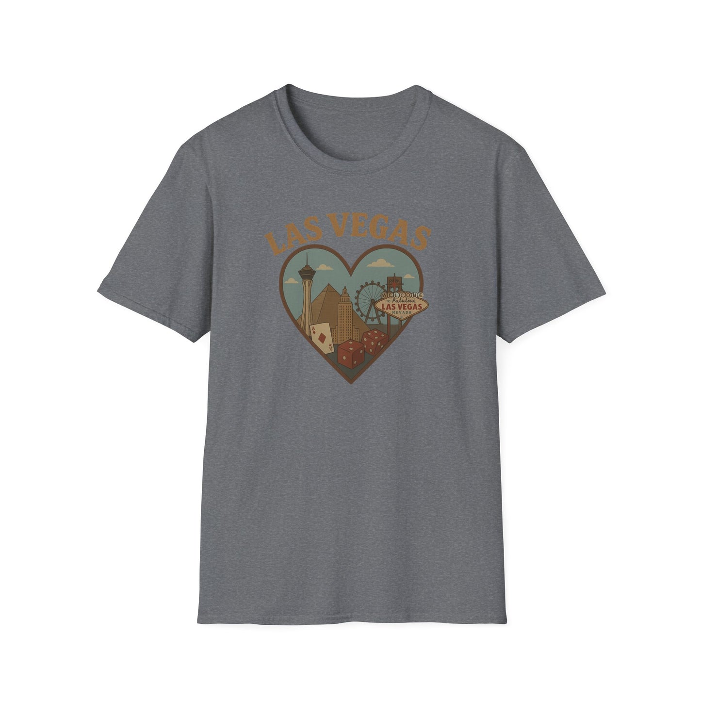 Embrace the Chaos in Style with this Soft, Unisex Las Vegas Adventure T-Shirt