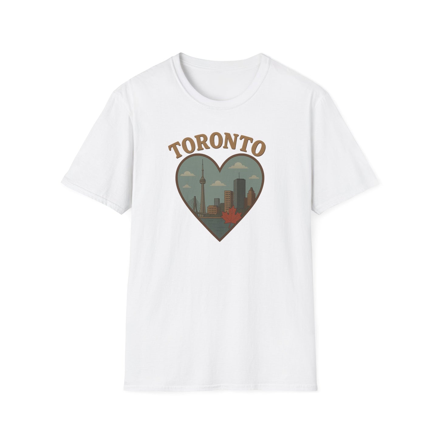 Fall Head Over Heels for Toronto's Skyline on This Unisex Gildan Tee