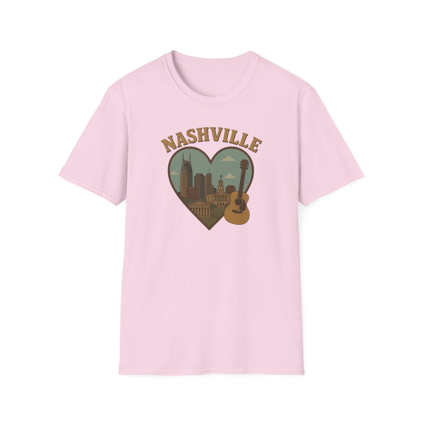 Nashville Unisex T-Shirt: Strum Your Heart to the Country Vibes Skyline