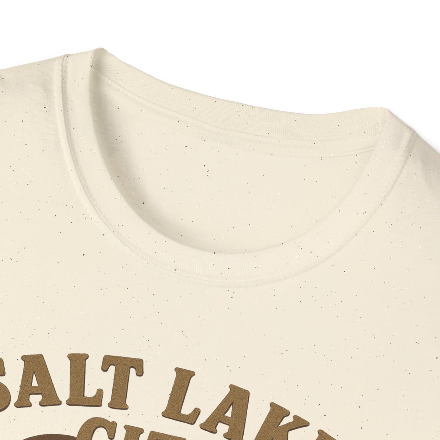 Embrace the Salty Air with Our Retro Salt Lake City Scenic Heart T-Shirt