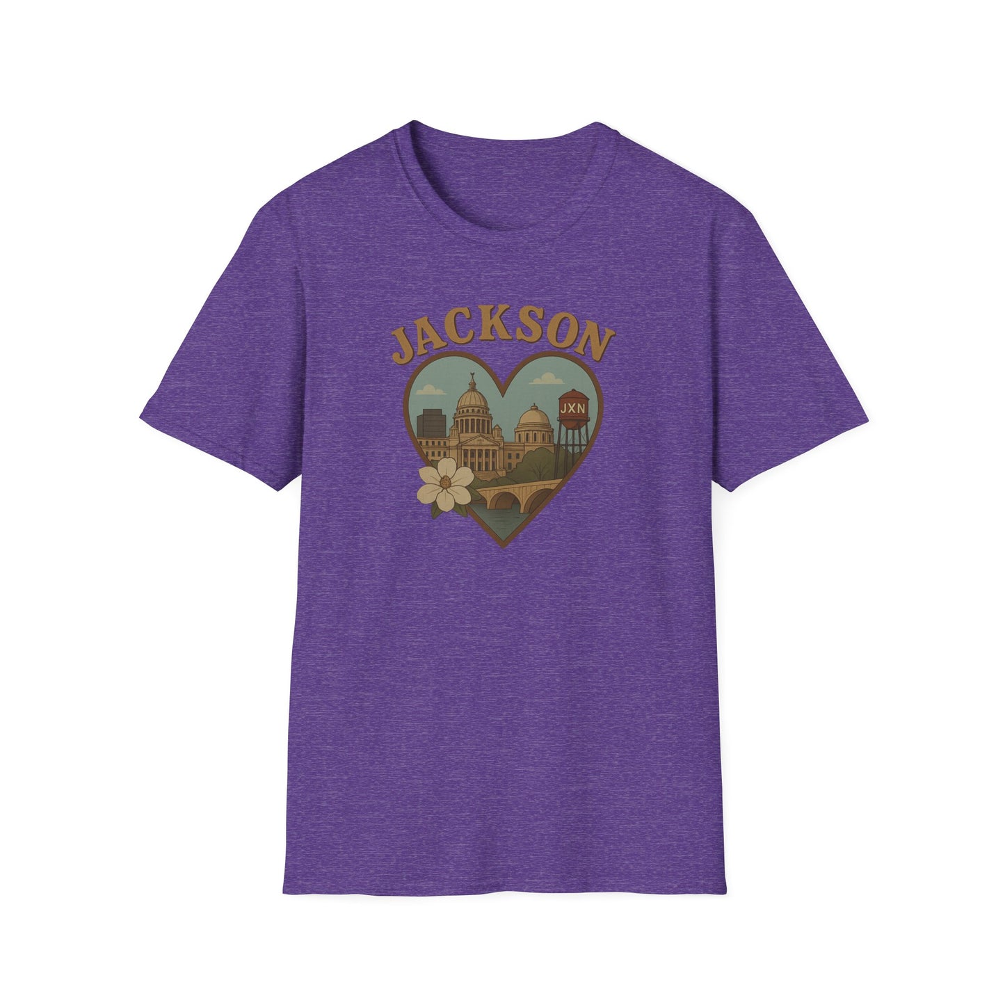 Fall in Love with Jackson's Quirky Charm on This Unisex Gildan Soft Tee!