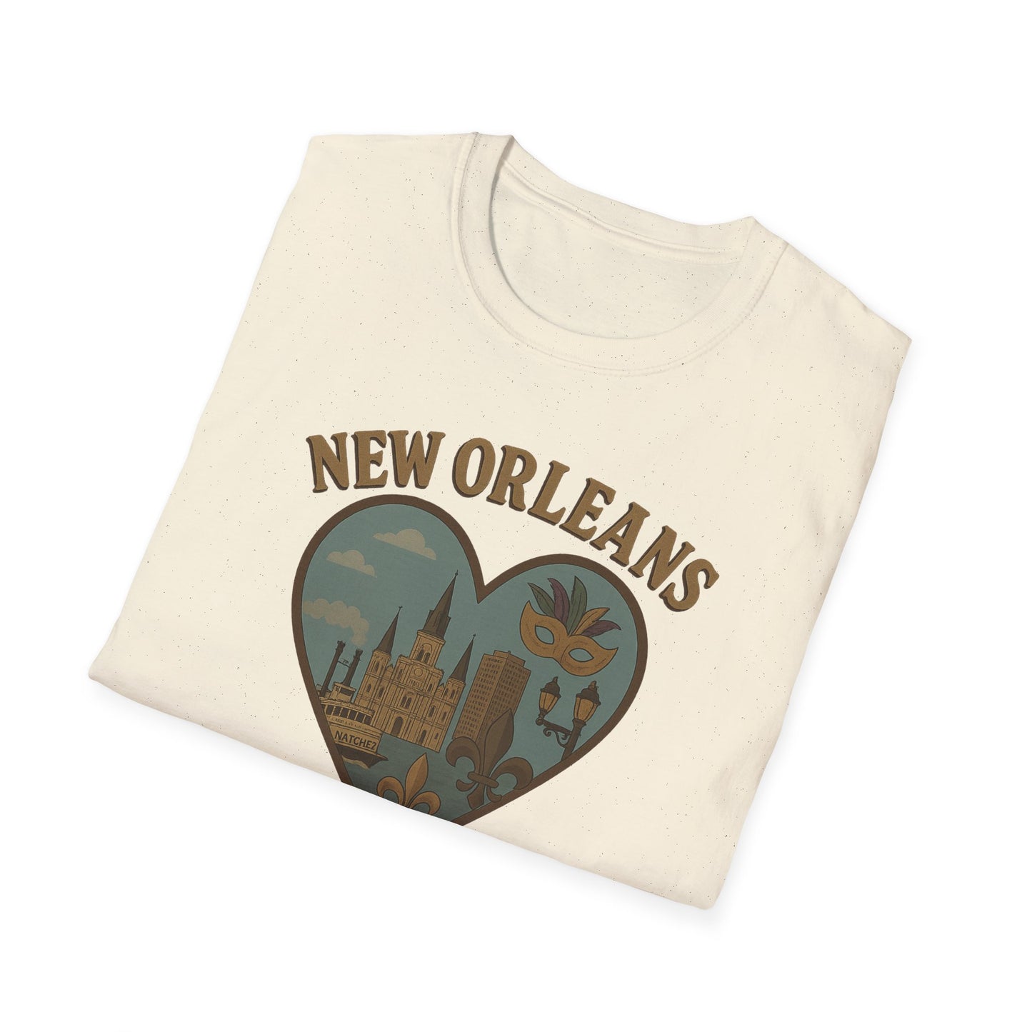 Embrace the Chaos of the Crescent City with Our New Orleans Heartbeat T-Shirt