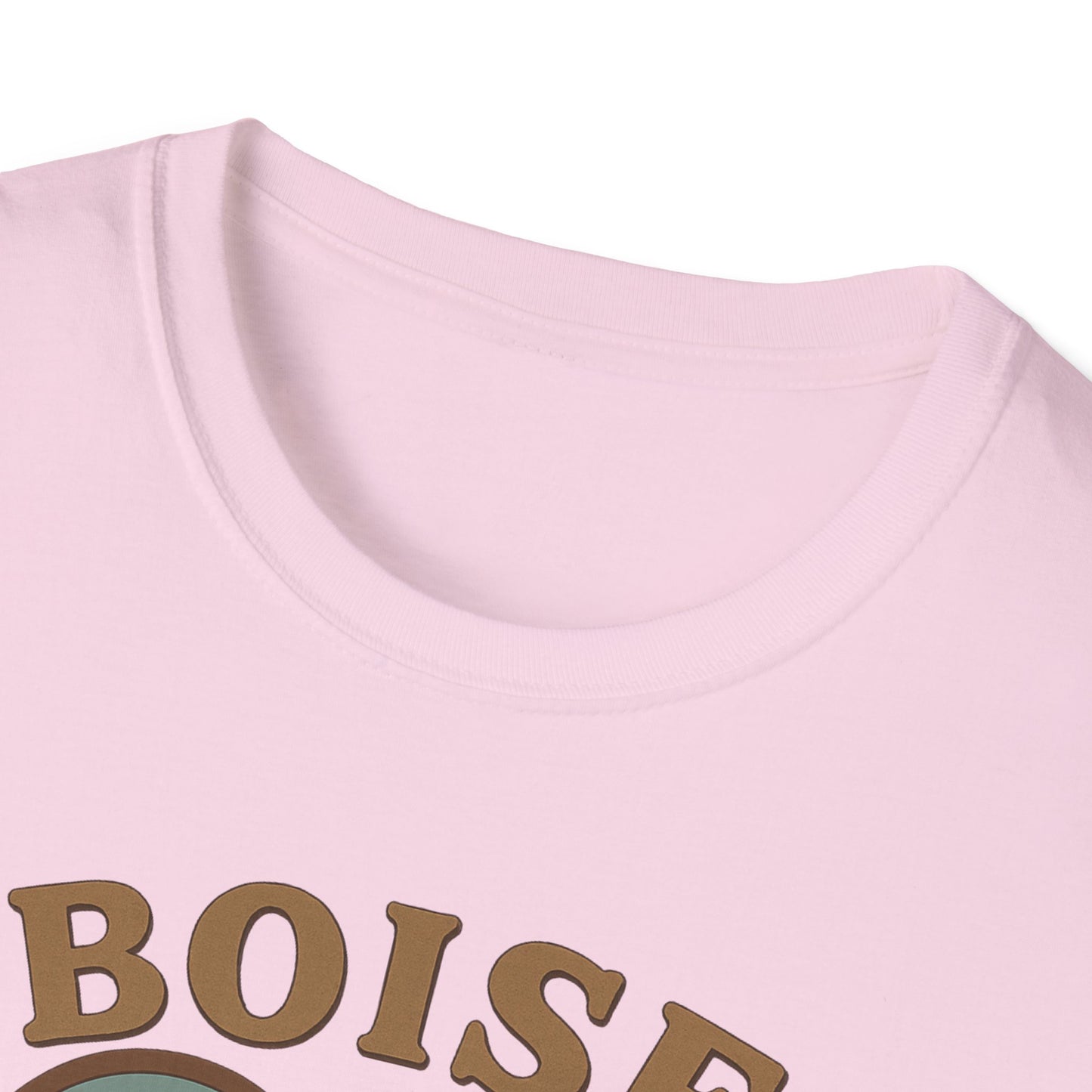Fall in Love with Boise: Heartfelt Iconic Idaho Unisex Tee for Urban Adventurers