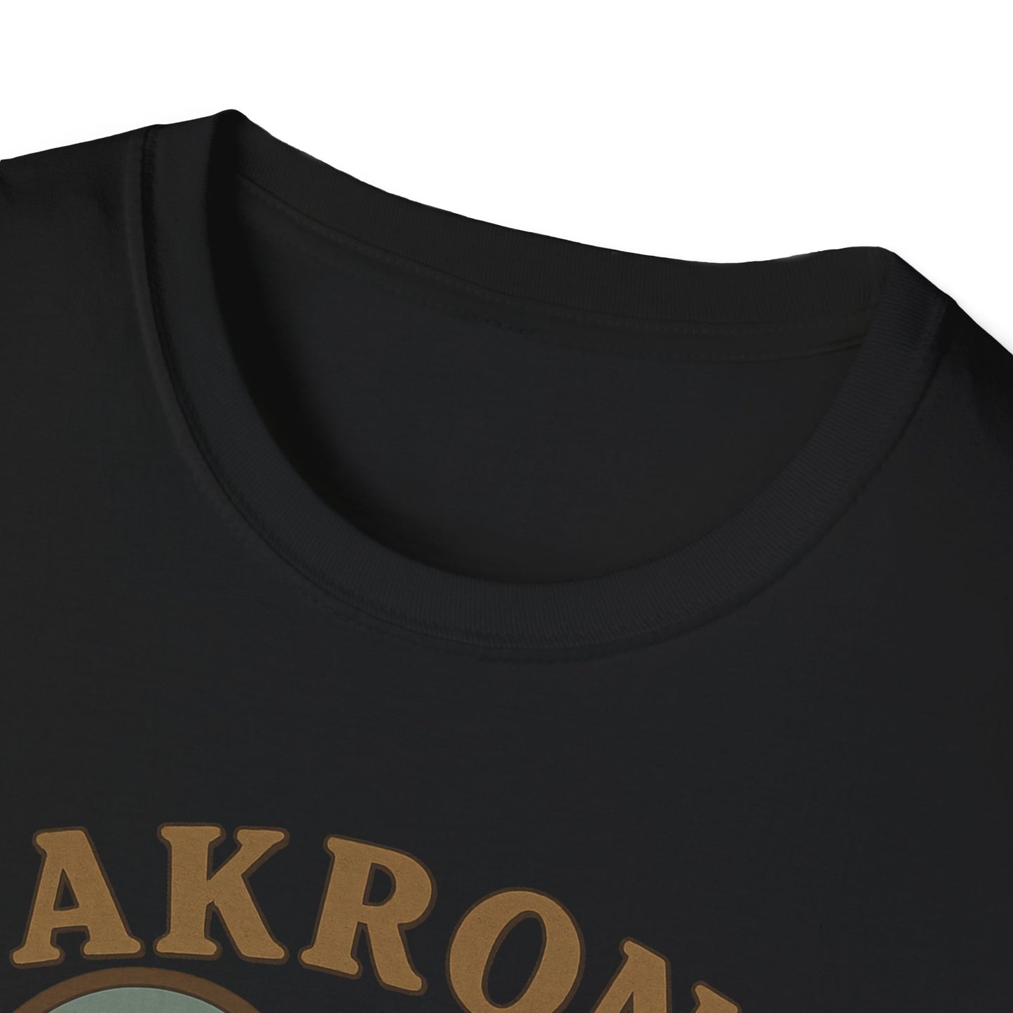 Unisex 'Love Akron' Rubber City Skyline T-Shirt for Vintage Nostalgia Vibes