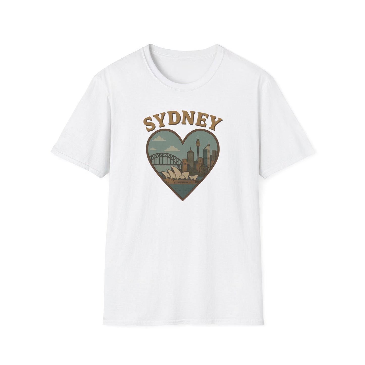 Fall in Love with Sydney: Unisex Soft Tee for the Adventurous Traveler