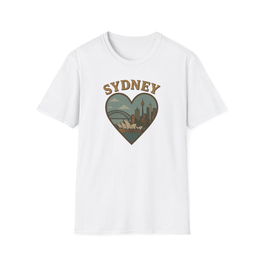 Fall in Love with Sydney: Unisex Soft Tee for the Adventurous Traveler