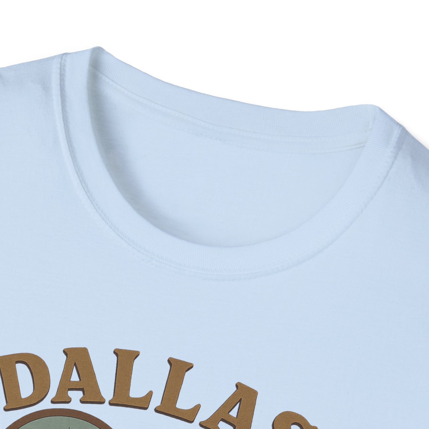 Dallas Dreamscape Tee: Unisex Soft Fit for Cowboys and Skylines Lovers!