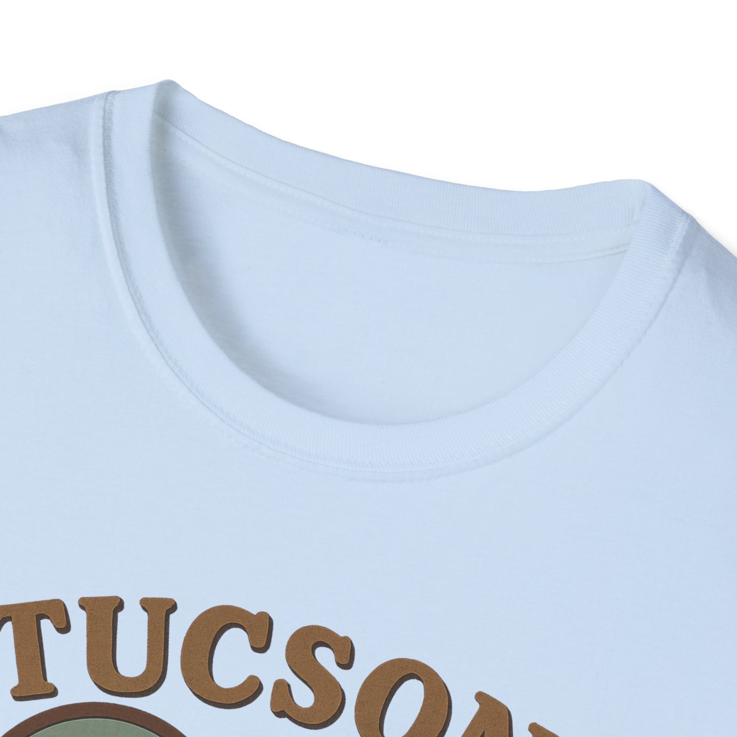 Tucson Love Heart Skyline T-Shirt - Soft Unisex Desert Cactus Tee
