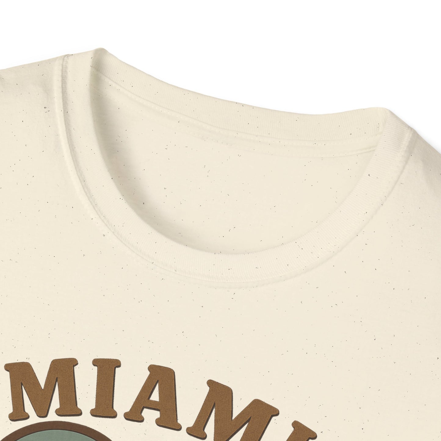 Fall in Love with Miami's Retro Beach Vibes on a Tee for Unisex Awesomeness