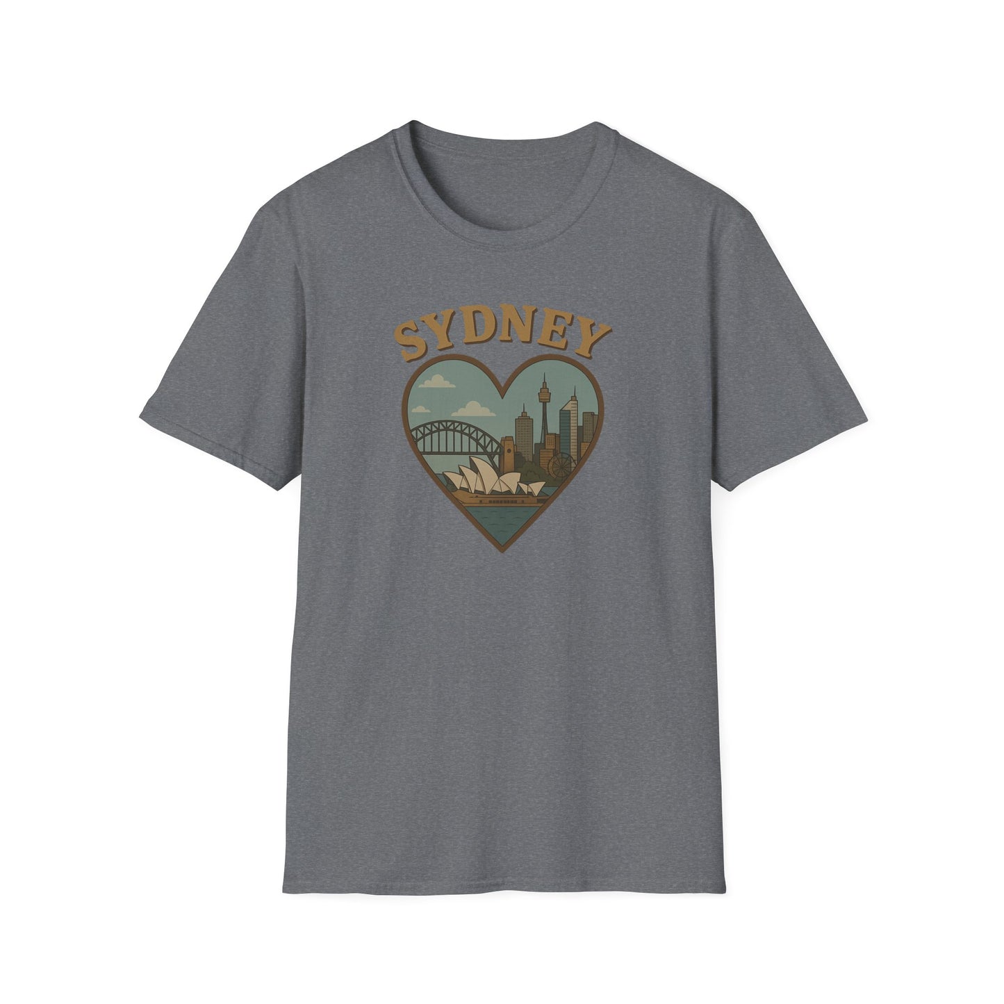 Fall in Love with Sydney: Unisex Soft Tee for the Adventurous Traveler