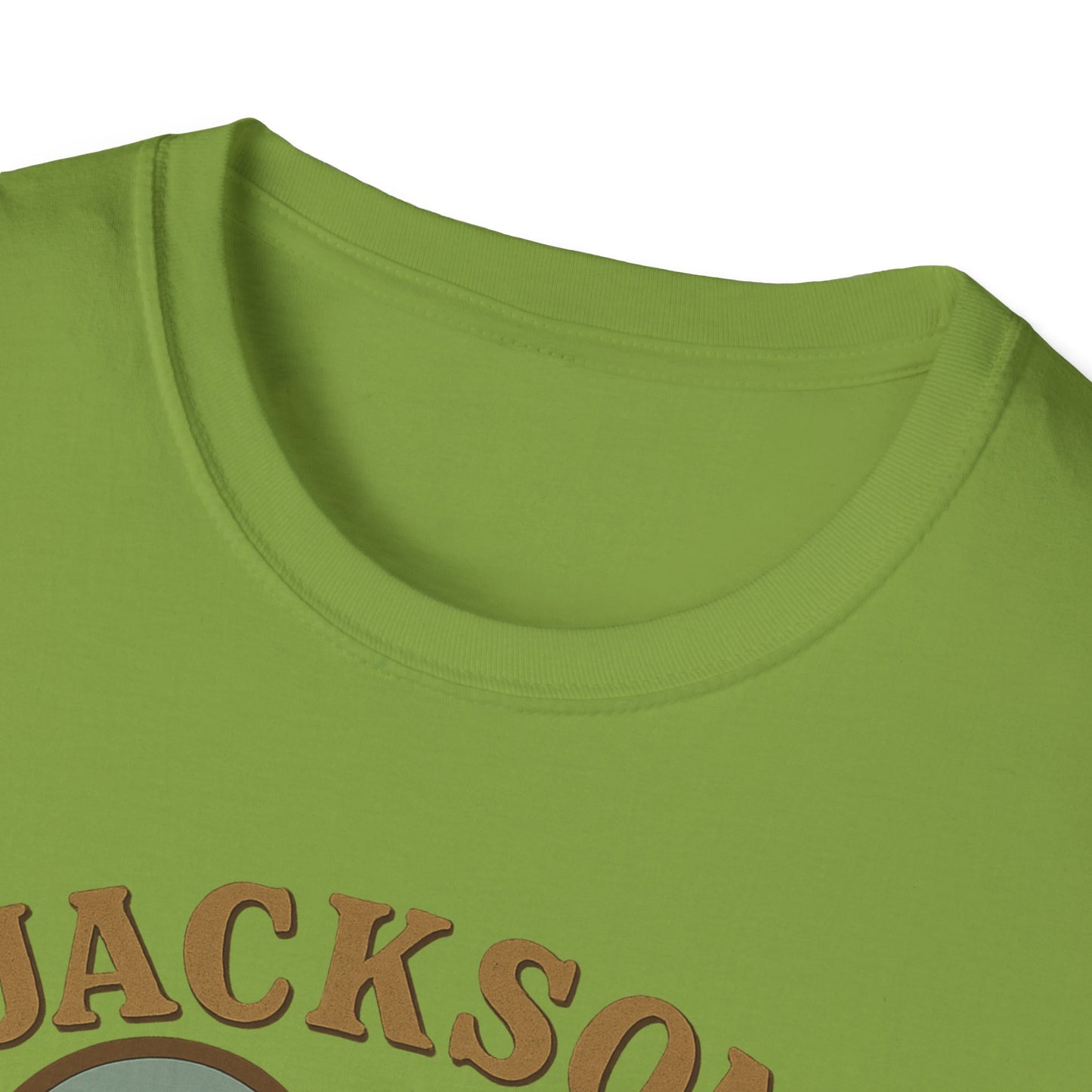 Fall in Love with Jackson's Quirky Charm on This Unisex Gildan Soft Tee!