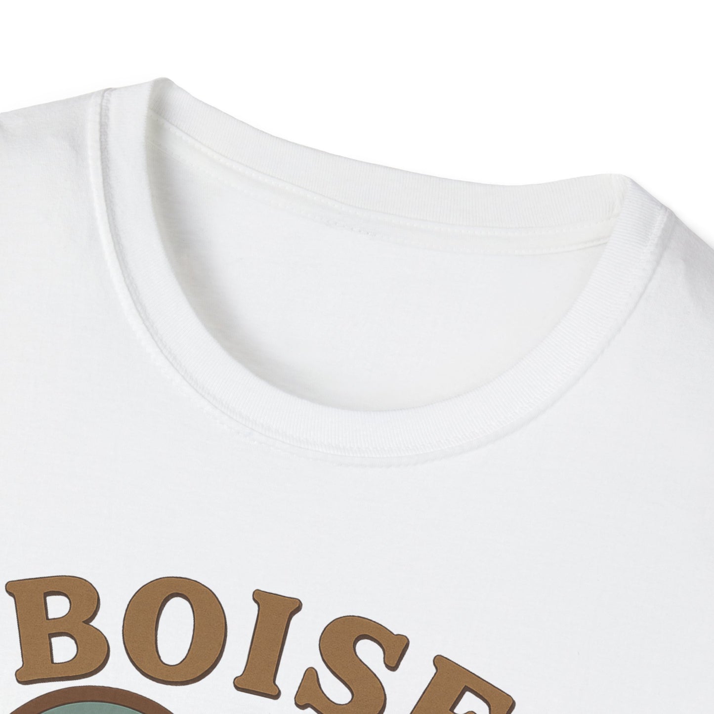 Fall in Love with Boise: Heartfelt Iconic Idaho Unisex Tee for Urban Adventurers