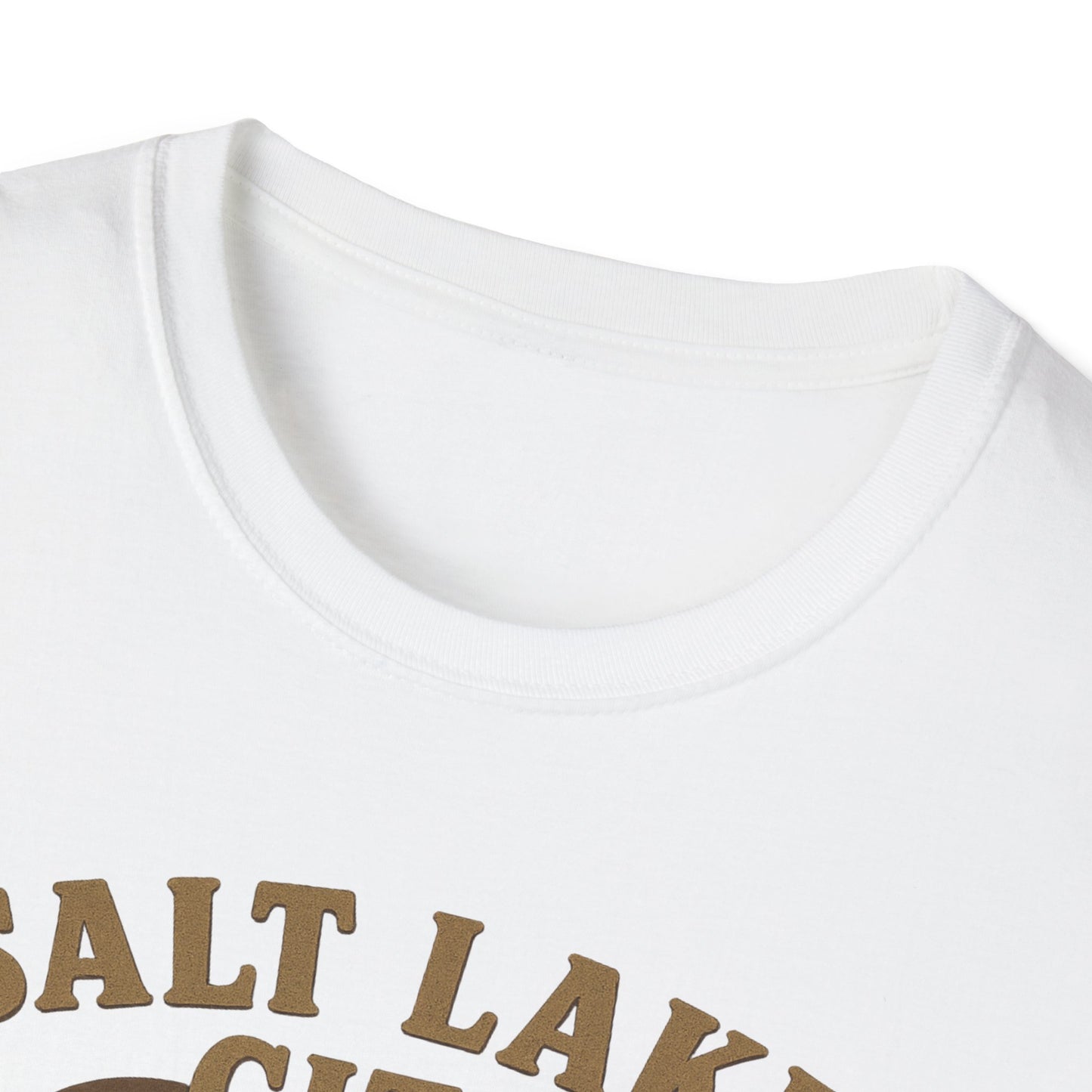 Embrace the Salty Air with Our Retro Salt Lake City Scenic Heart T-Shirt