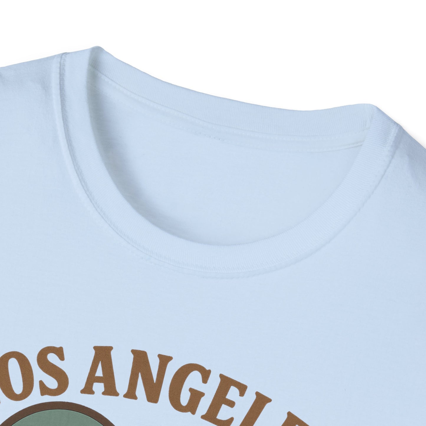 Feel the Love in Los Angeles with this Unisex Soft Cotton Hollywood T-Shirt
