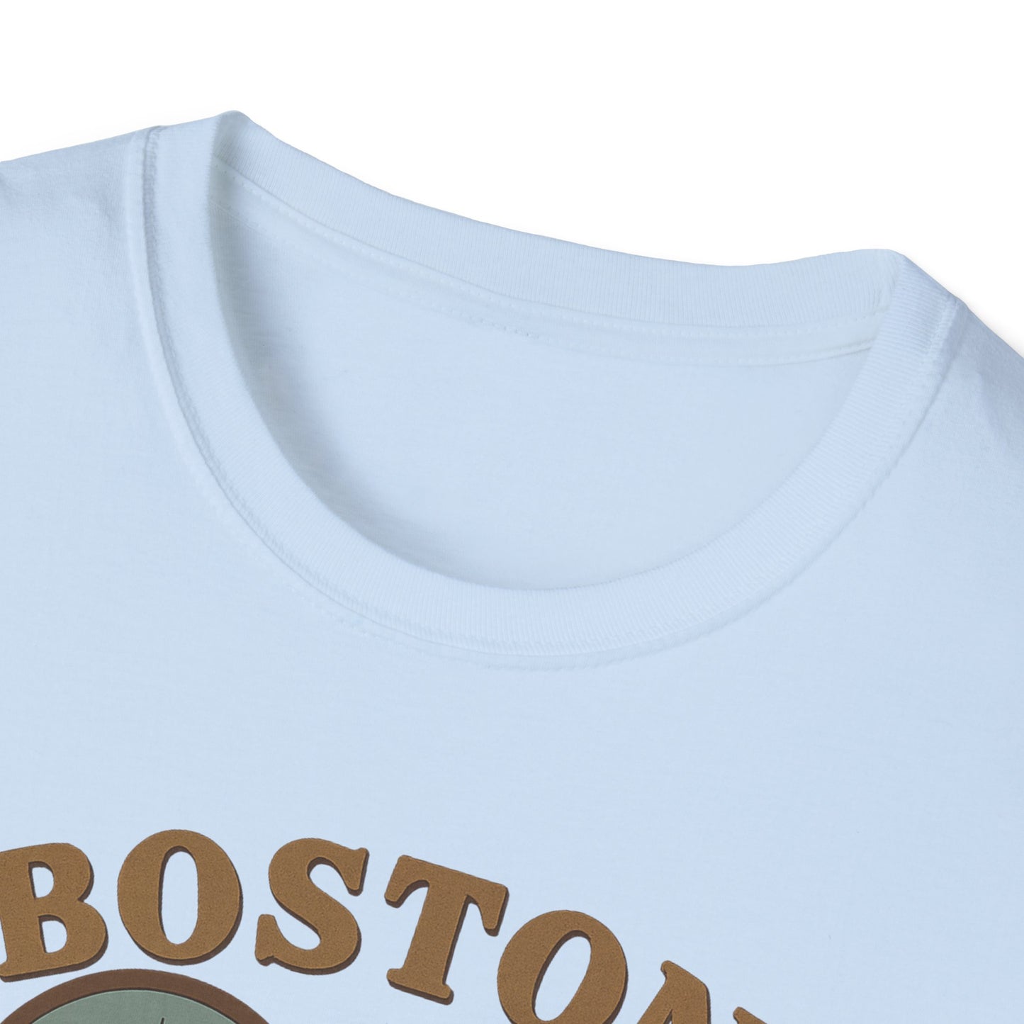Embrace Boston Love with this Heartfelt Skyline Graphic T-Shirt