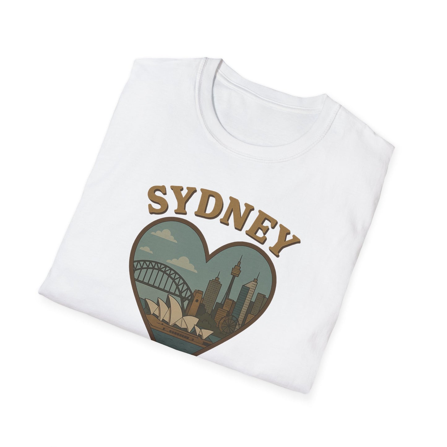 Fall in Love with Sydney: Unisex Soft Tee for the Adventurous Traveler