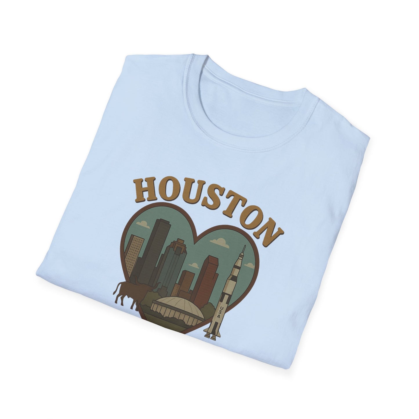 Blast Off to Adventure with Our Out-of-this-World Houston Love Tee