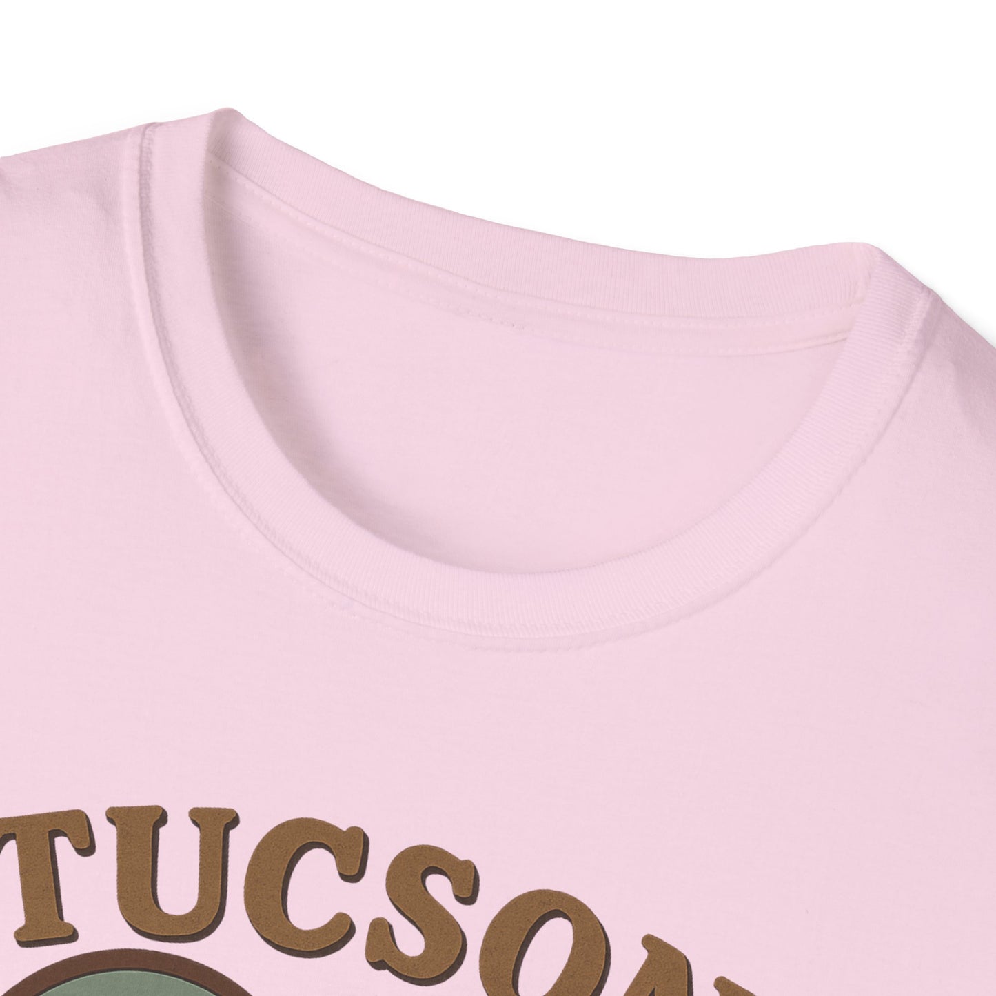 Tucson Love Heart Skyline T-Shirt - Soft Unisex Desert Cactus Tee