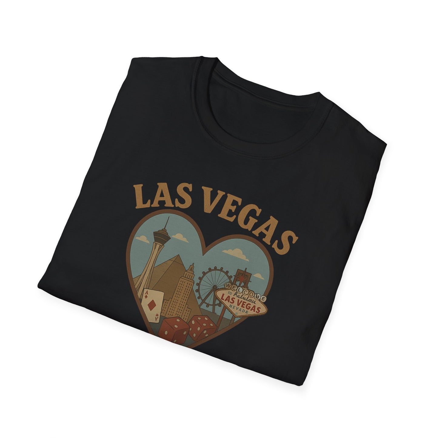 Embrace the Chaos in Style with this Soft, Unisex Las Vegas Adventure T-Shirt