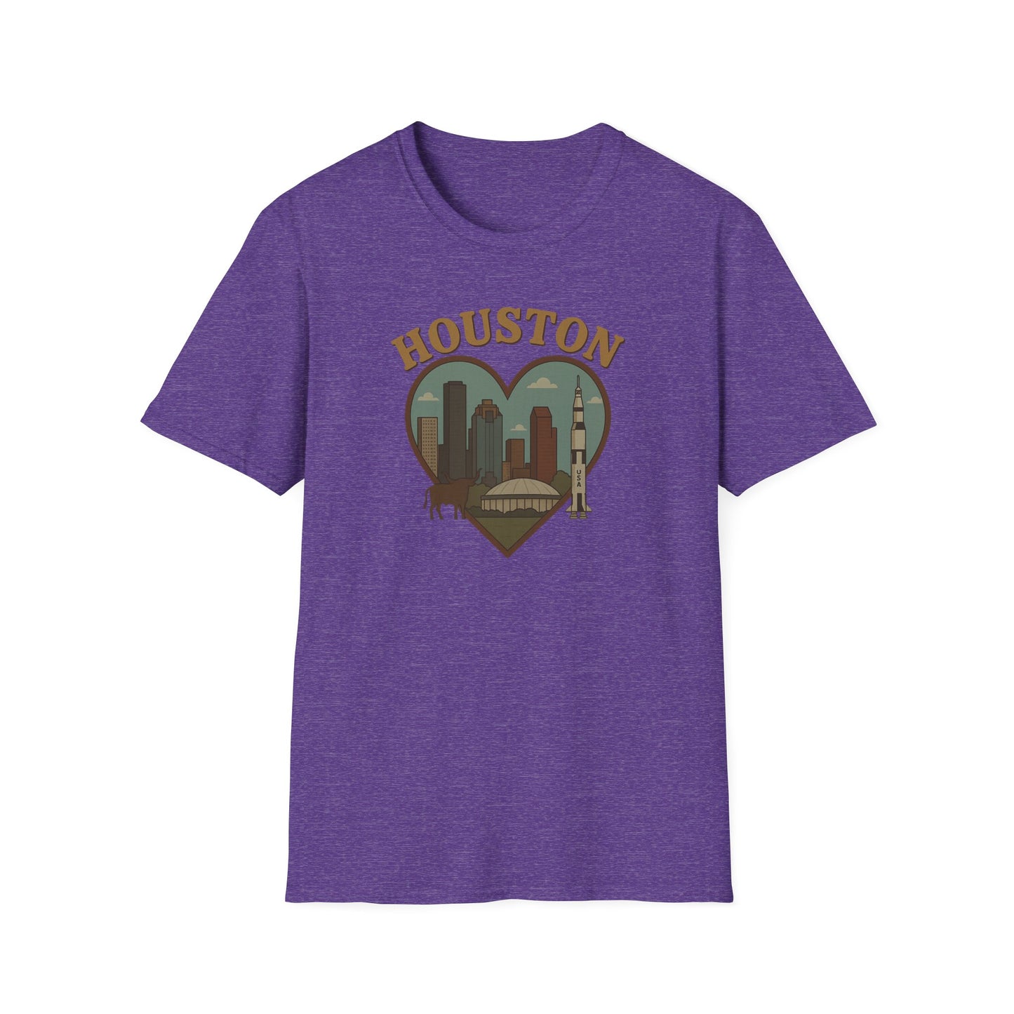 Blast Off to Adventure with Our Out-of-this-World Houston Love Tee