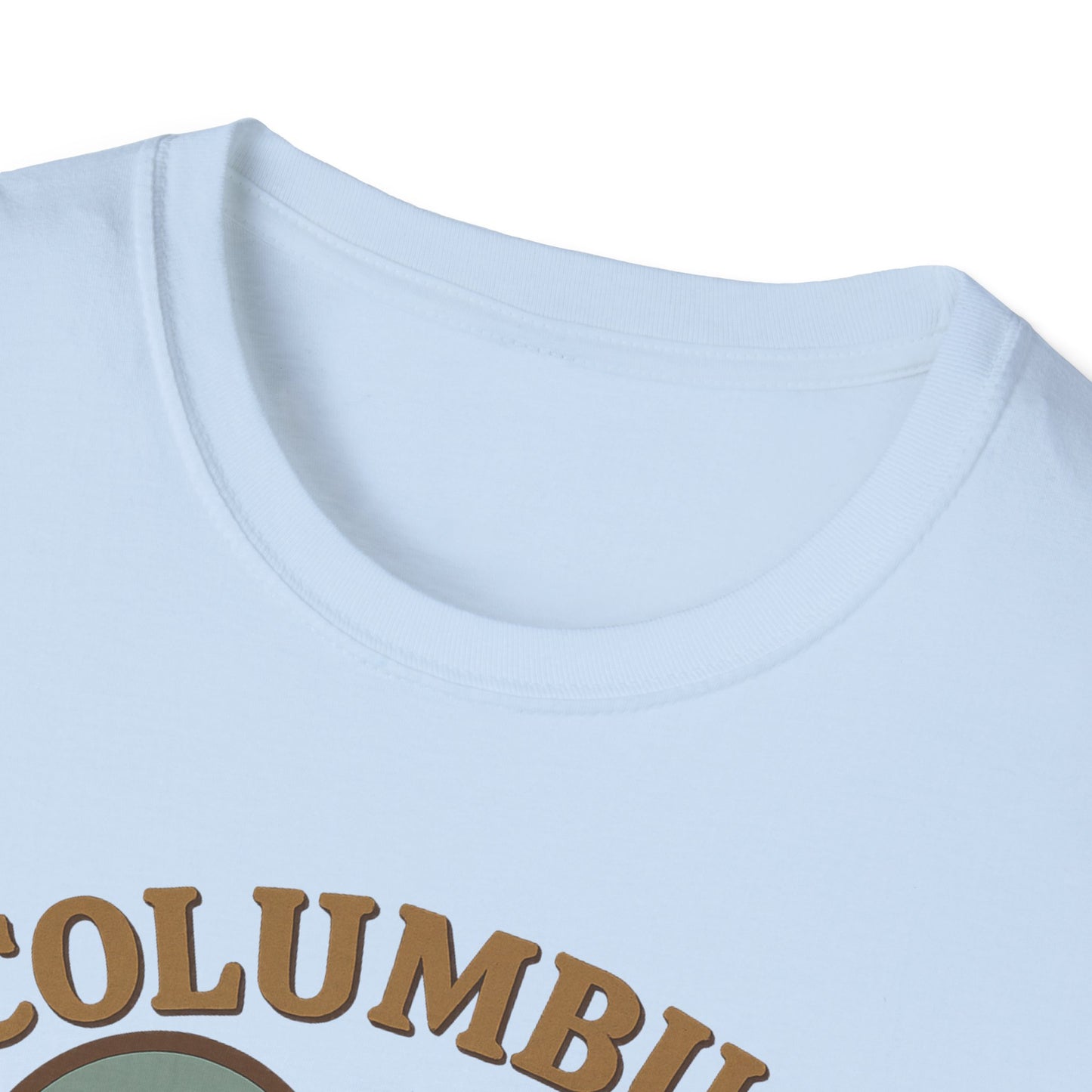 Fall in Love with Columbus: Unisex T-Shirt Celebrating Skyline, Bridges & Ohio Pride