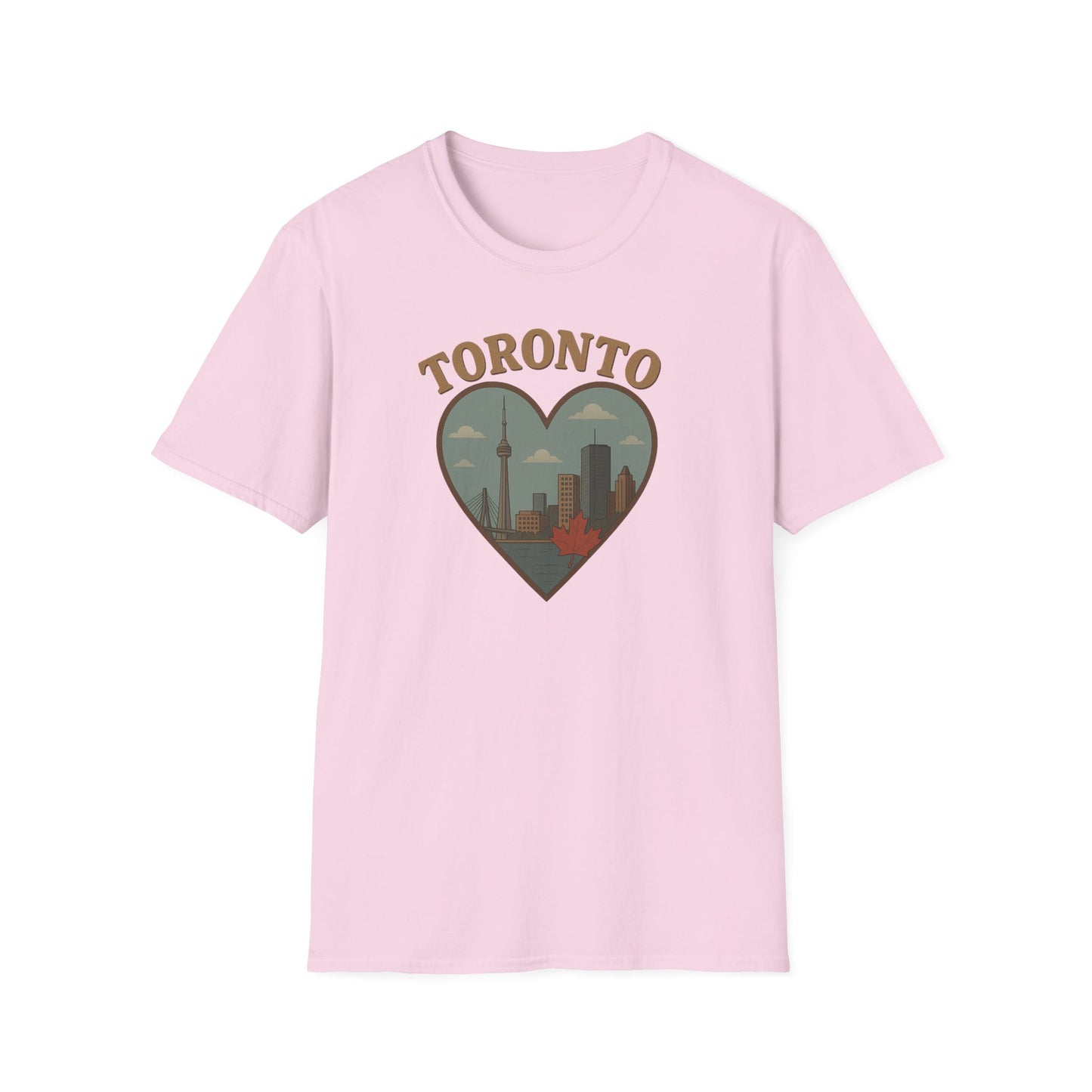 Fall Head Over Heels for Toronto's Skyline on This Unisex Gildan Tee