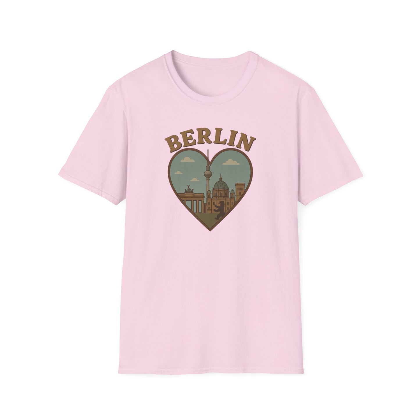 Berlin Love Affair Tee - Unisex Soft and Iconic Berlin Gift Shirt