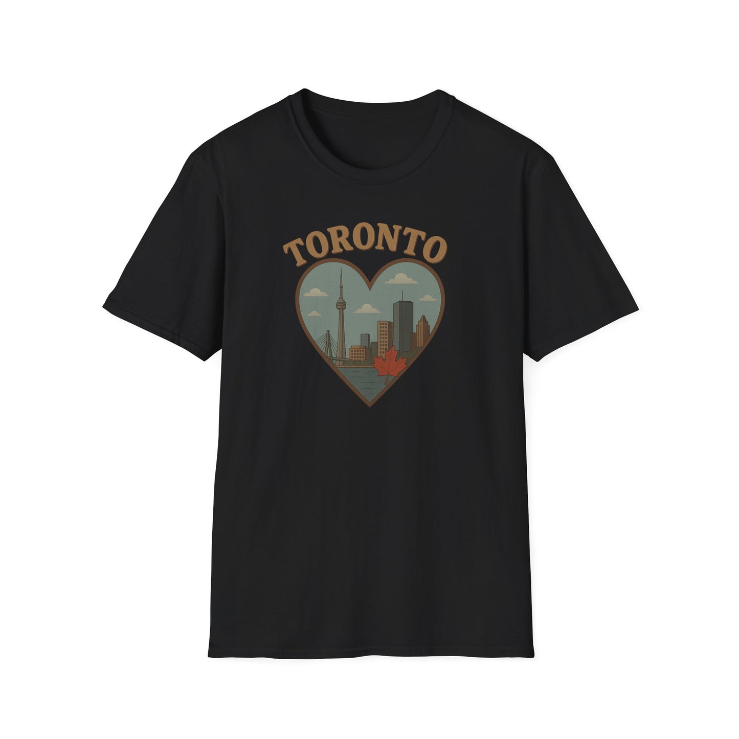 Fall Head Over Heels for Toronto's Skyline on This Unisex Gildan Tee