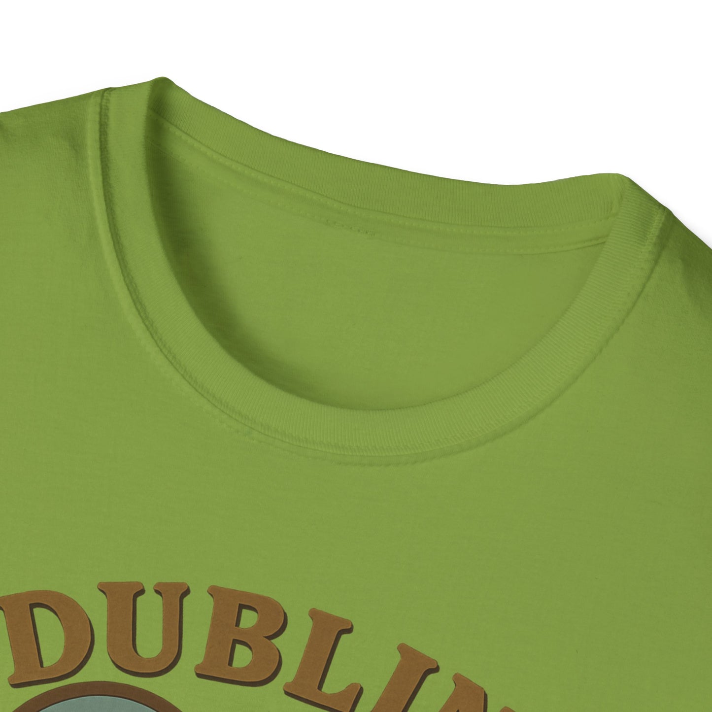 Cozy Dublin Heartbeat Shirt: Unisex Tee Celebrating Emerald Isle's Charm
